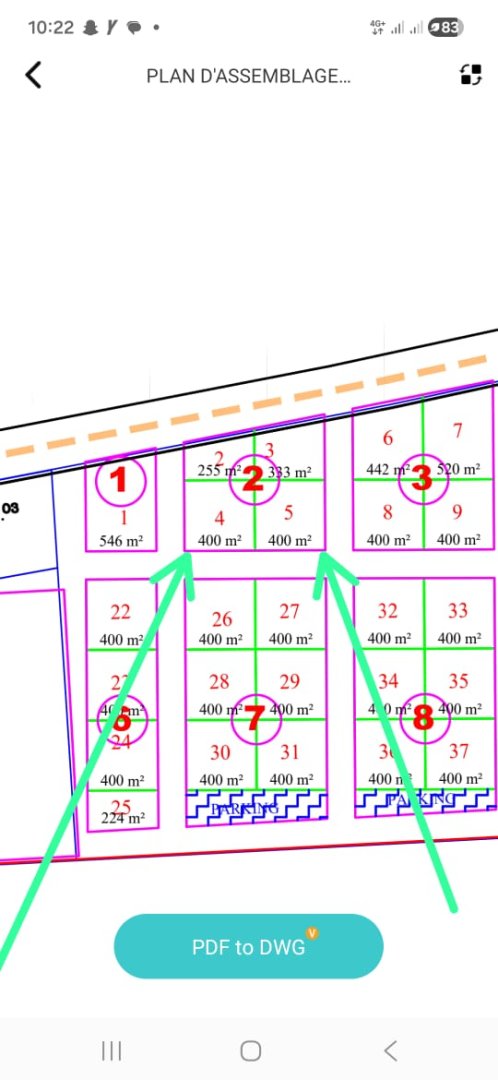 TERRAIN EN VENTE 